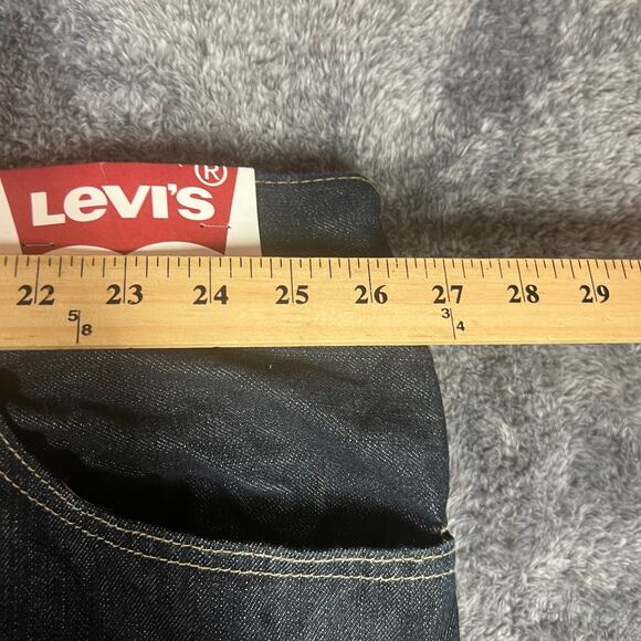 Levi's 559 Jeans Mens 52x30 Dark Wash Relaxed Straight Fit Big & Tall New - Picture 8 of 14